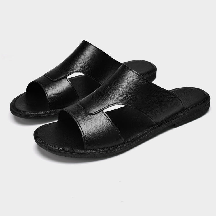 Men's Cowhide Slippers