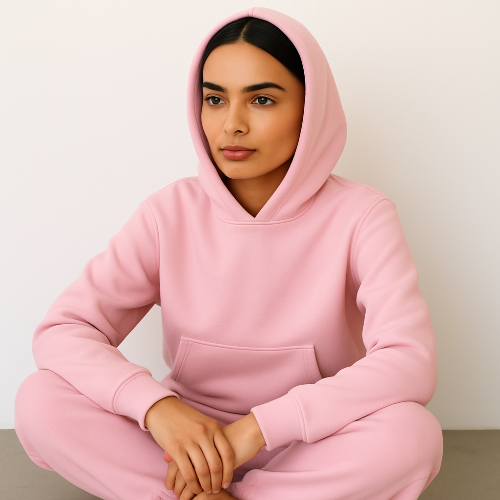 Ladies Hooded Jogger Set