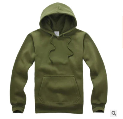 Unisex Cotton Pullover Hoodie