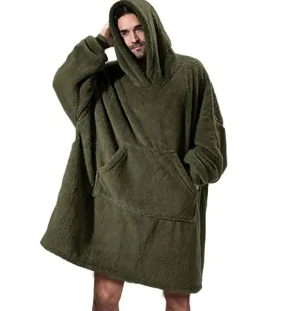 Big Pocket Hooded Blanket
