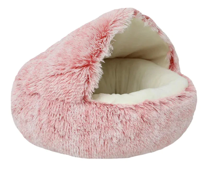 Shell-Shaped Bed for Cats and Dogs