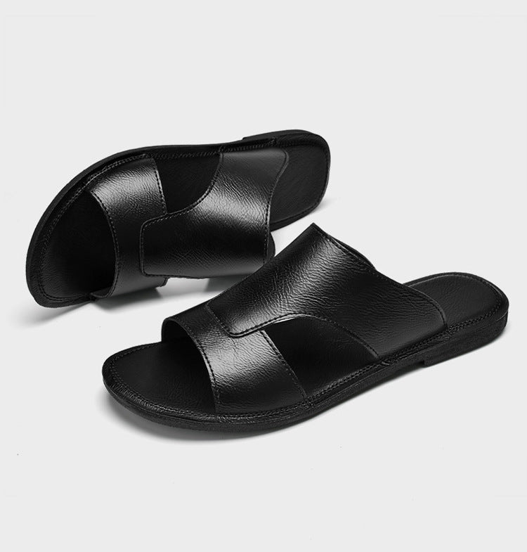 Men's Cowhide Slippers