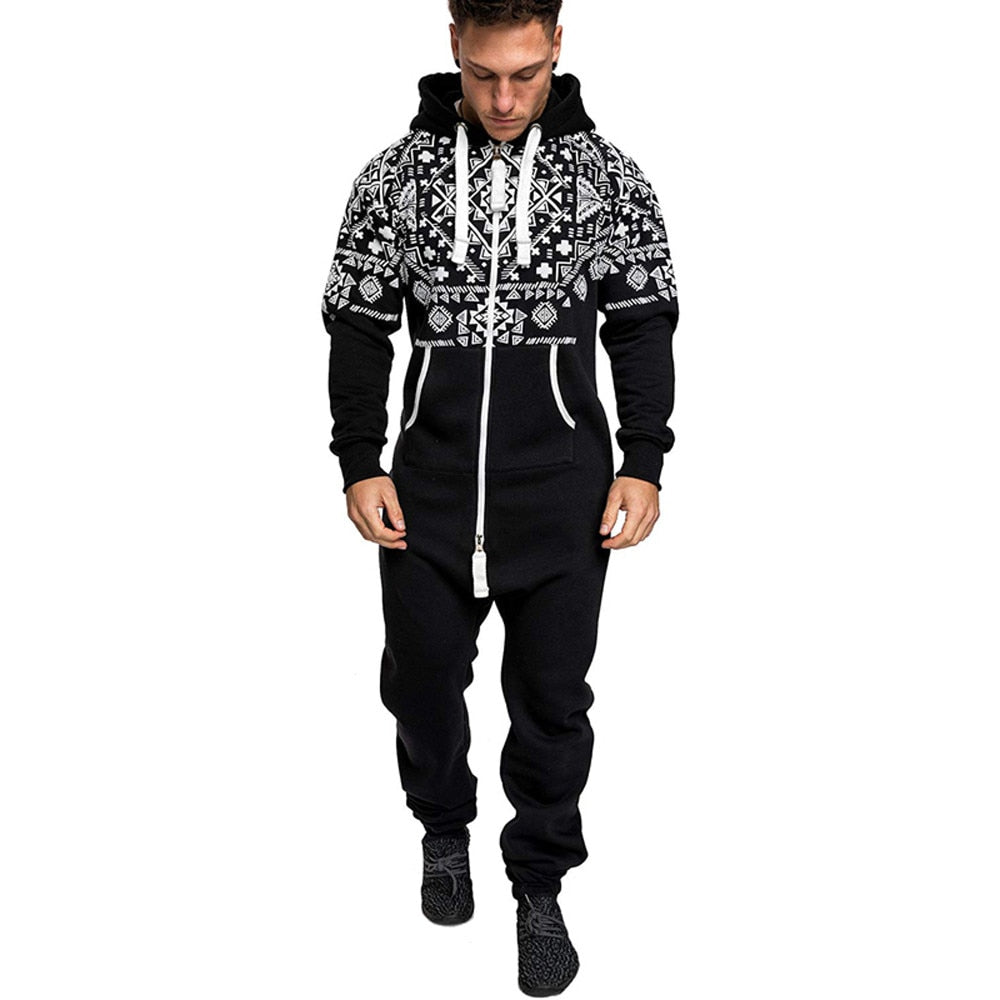 Printed Men's Onesie