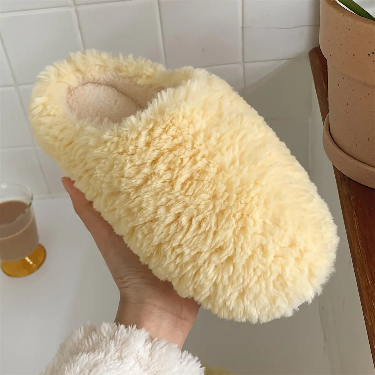 Ladies Thick Towel Slipper
