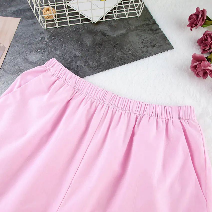 Women's Summer Loose Pajama Set (2 Pieces)