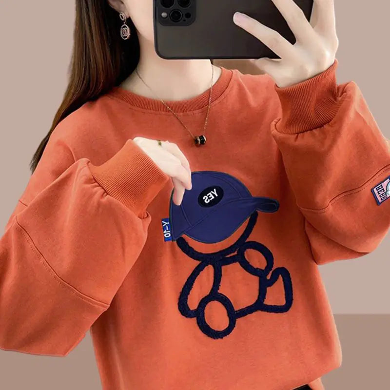 Unisex Bear Cap Sweater