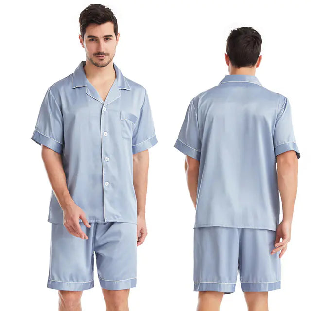 Silk Pajama Set - Short