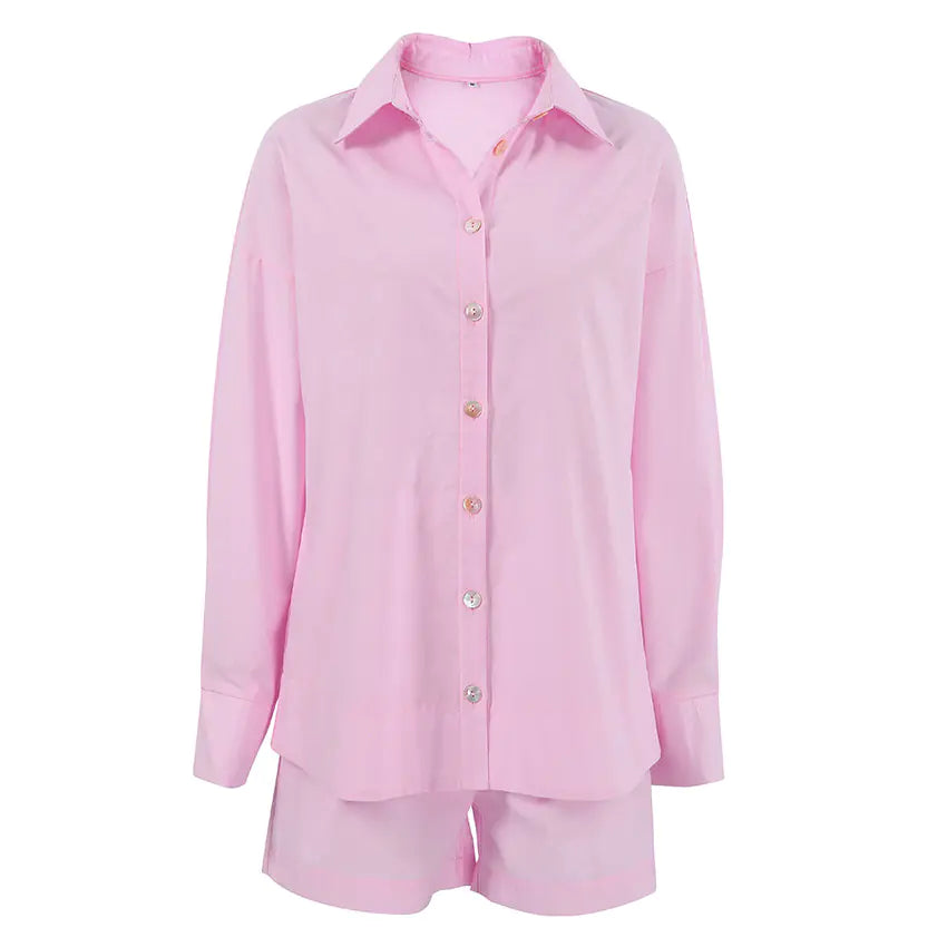 Women's Summer Loose Pajama Set (2 Pieces)