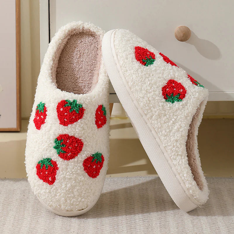 Unisex Playful Fruit Slippers