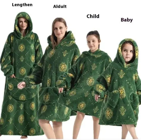 Family Lazy Blanket Hoodie