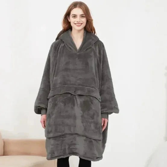 USB Hooded Electric Heating Blanket