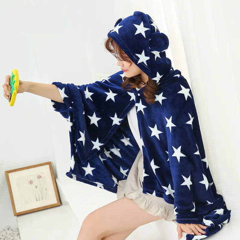 Fleece Office Blanket and Student Naps