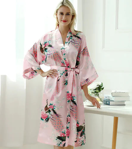 Silk Robe for Women - Homewear and Sleepwear