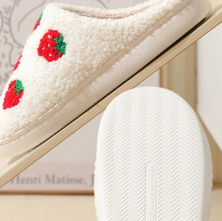 Unisex Playful Fruit Slippers
