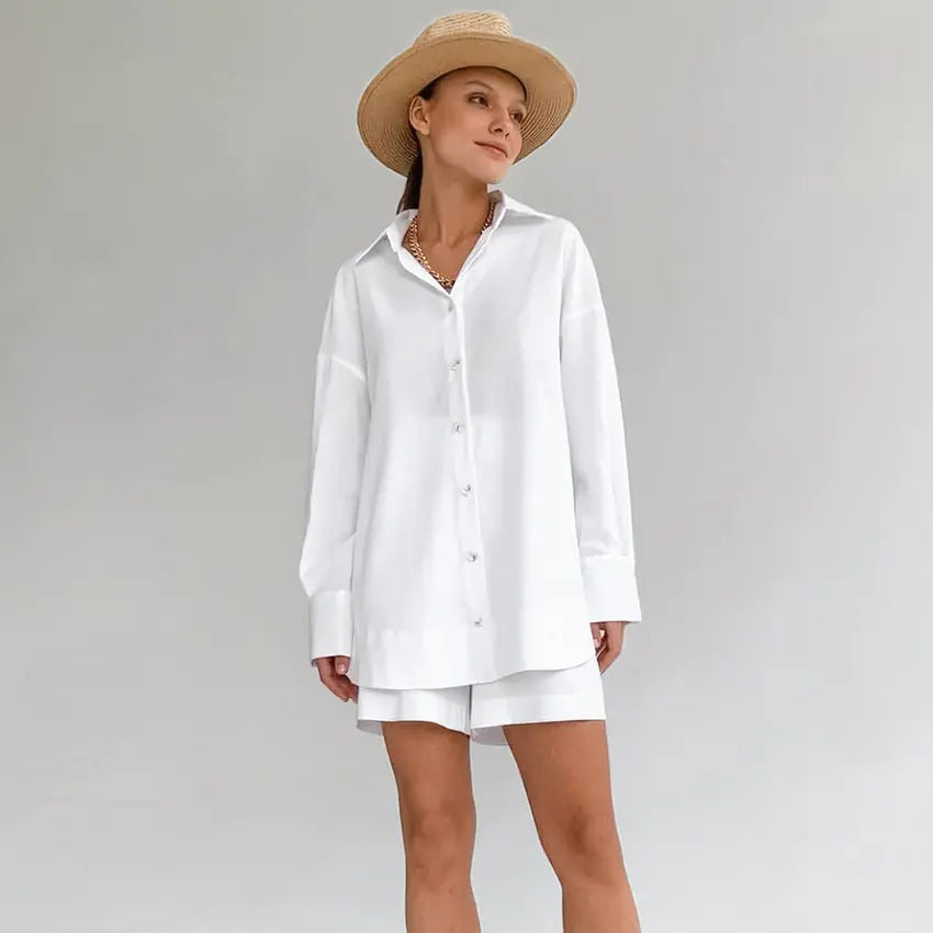 Women's Summer Loose Pajama Set (2 Pieces)