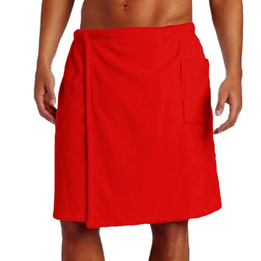 Mens Velcro Towel & Pocket