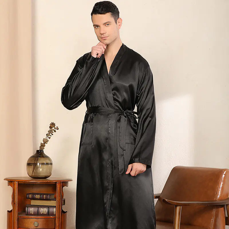 Men's Ultra-thin Cardigan Robe