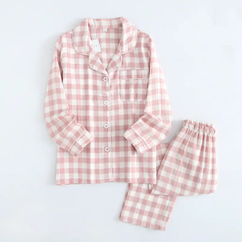 Couples Woven Cotton Layered Pyjamas