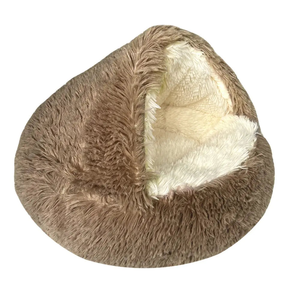 Shell-Shaped Bed for Cats and Dogs