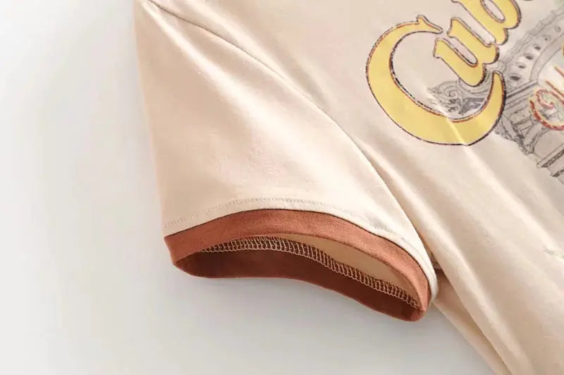 Ladies Cuba Retro Tee