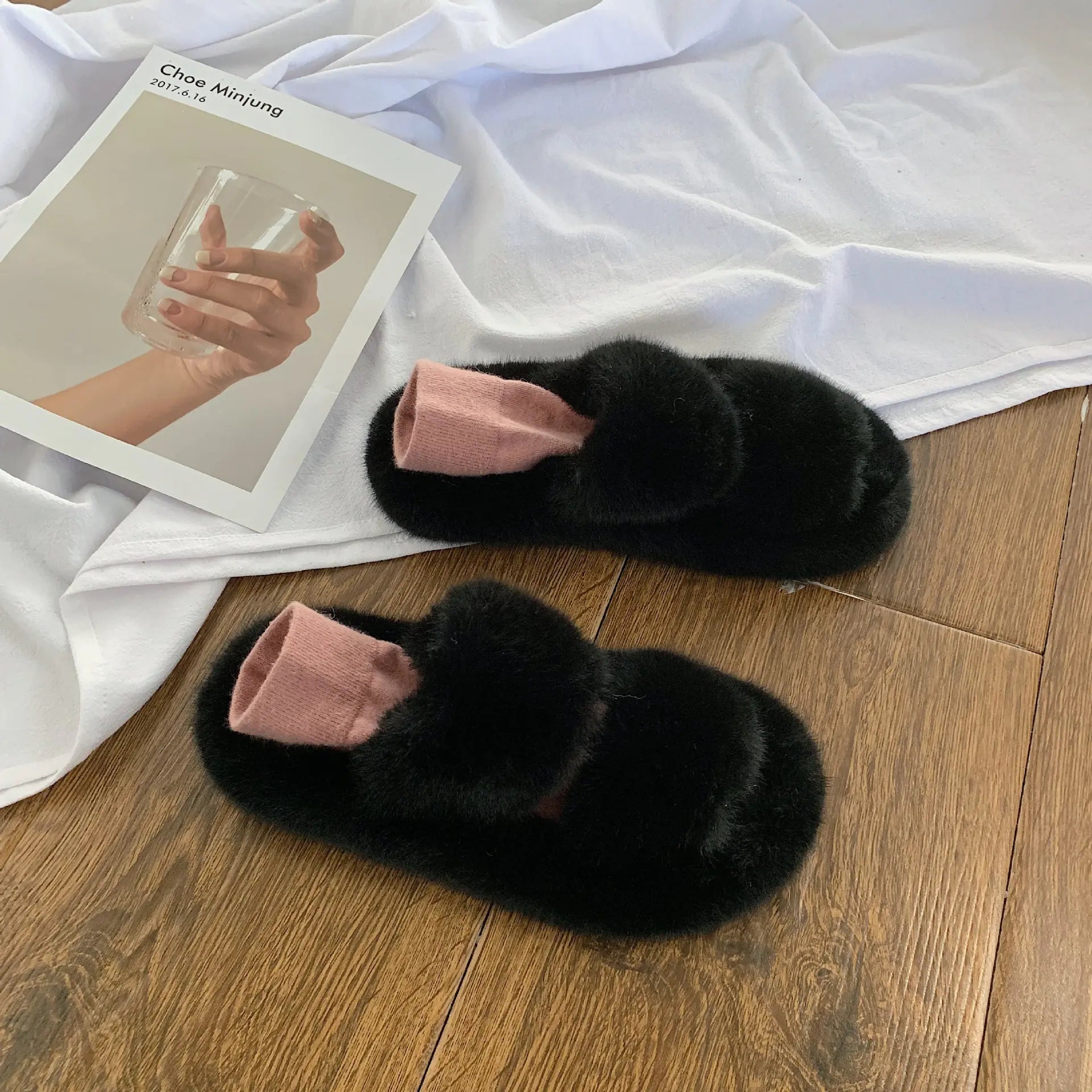 Women's Hairy Slippers