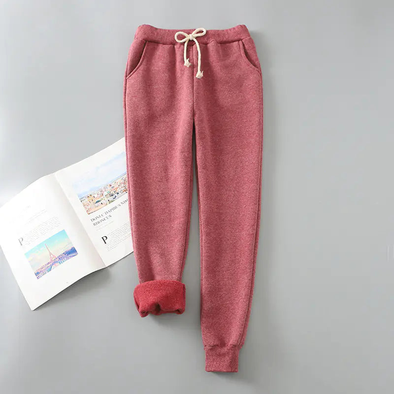 Women's Fleece Lined Loose Harem Sweatpants