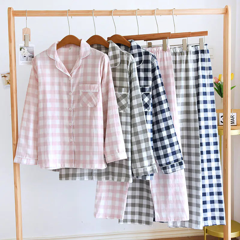Plaid Pyjamas for Couples