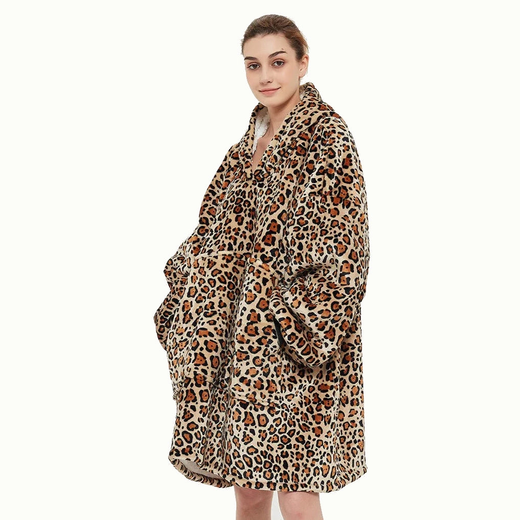 Unisex Lazy Hooded Blanket