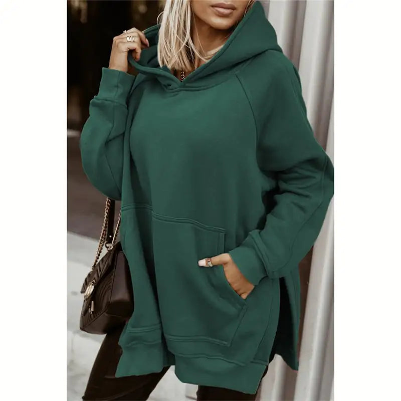 Hooded Long Sweatshirt for Women