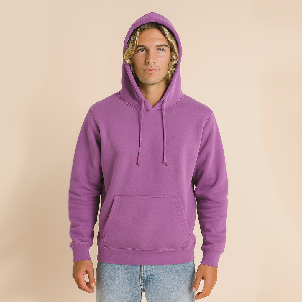 Unisex Cotton Pullover Hoodie