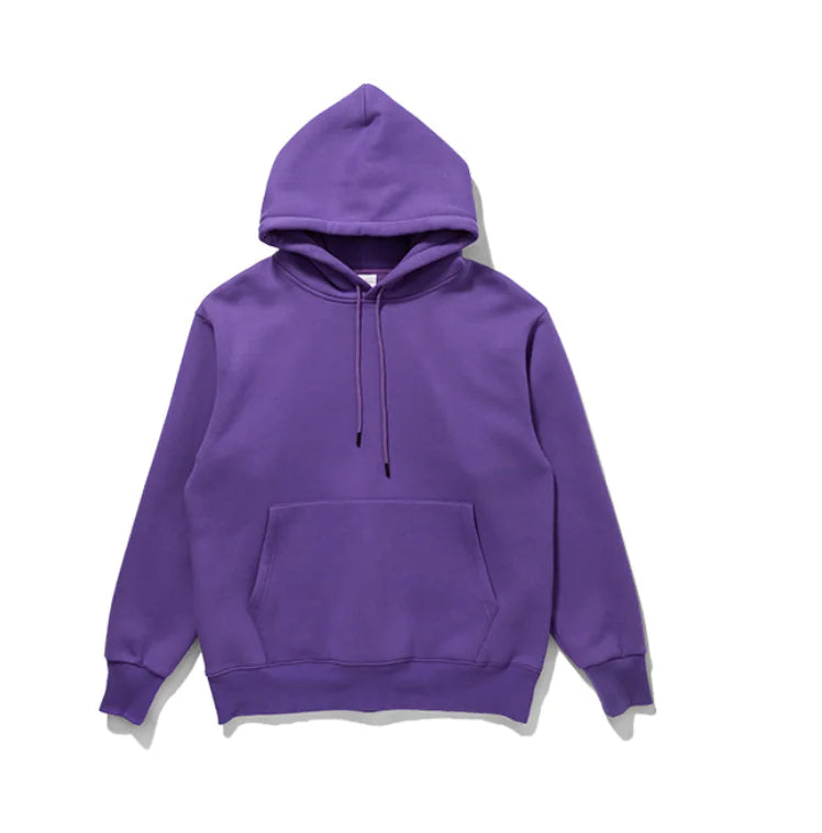 Thick Fleece Oversized Hooded Sweatshirt for Men