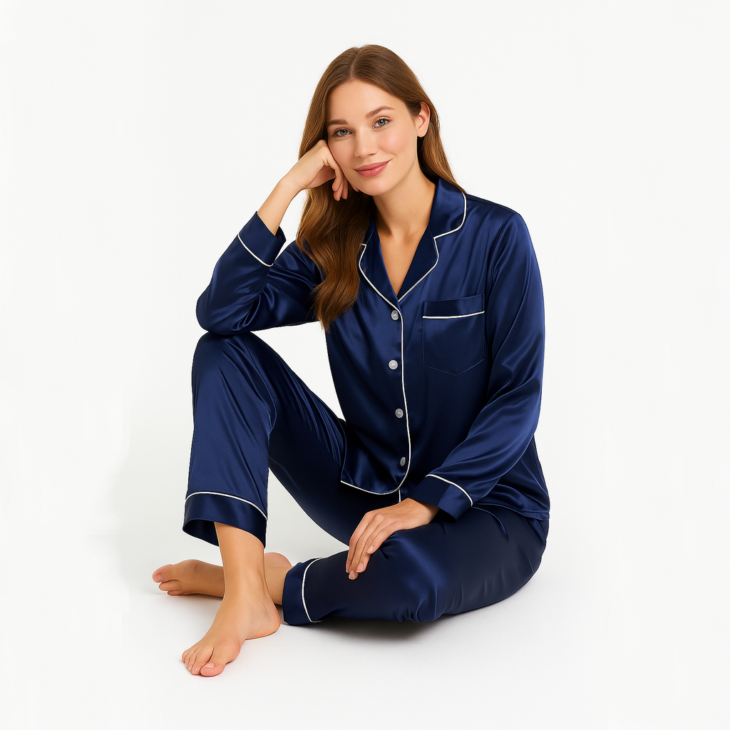 Beck Satin Pajama Set