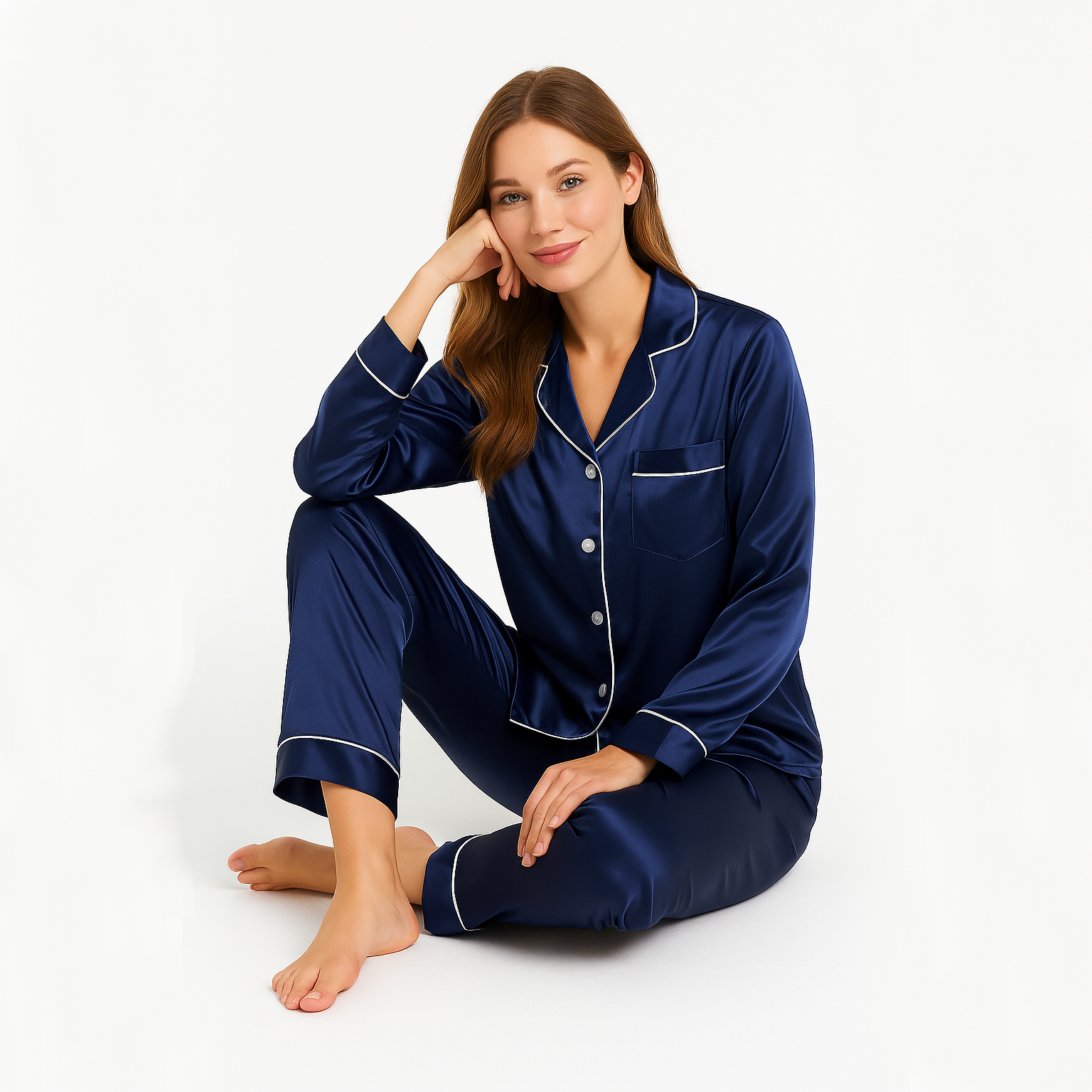 Beck Satin Pajama Set