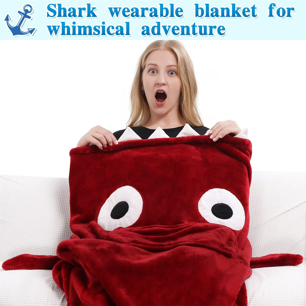 Shark Blanket Pajama Set