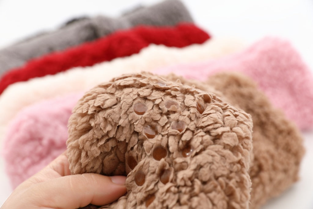 Cartoon Lambswool Anti-Slip Socks