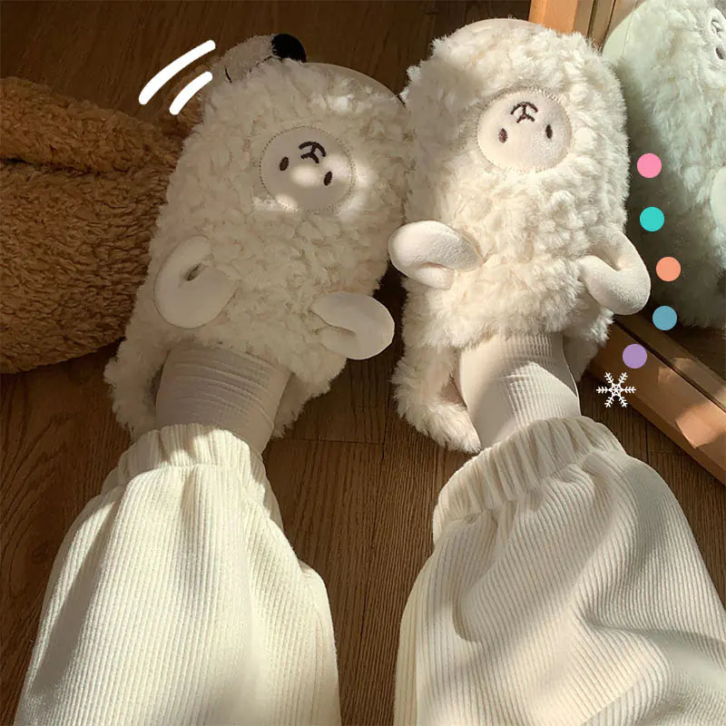 Couples Sheep Slippers