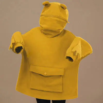 Frog Hood fleece hoodie