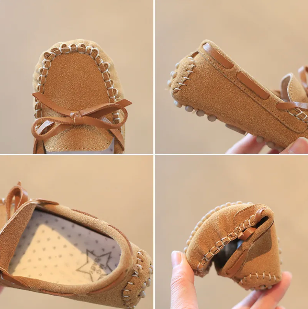Baby Butterfly Knot Loafers for Kids