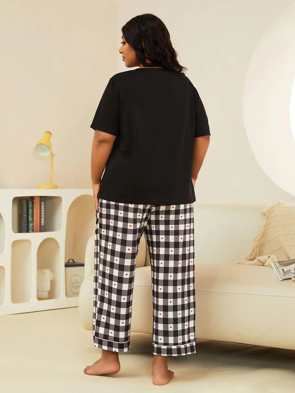 Plus Size Ladies Pyjama Set