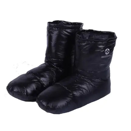 Duck Down Winter Waterproof Foot Covers for Camping