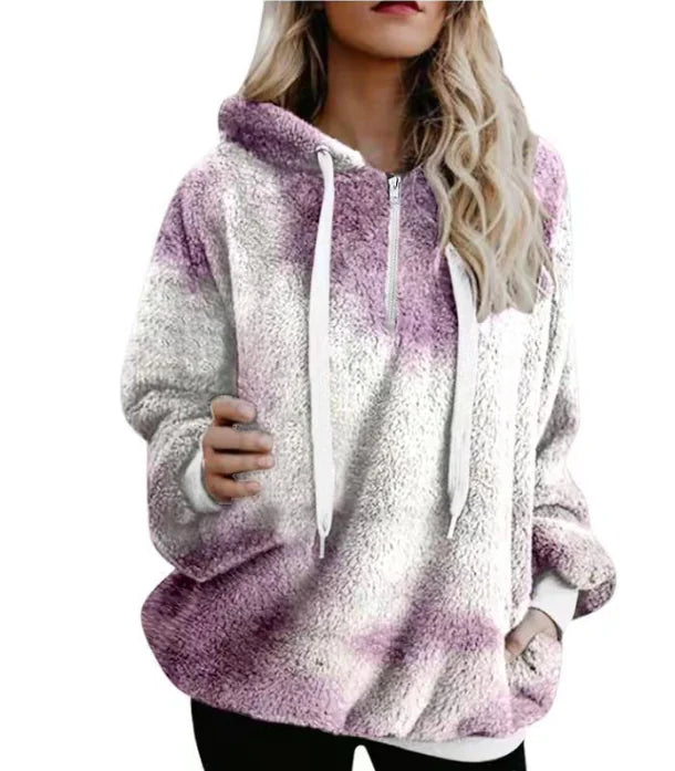 Reversible Tie-Dye Hooded Sweatshirt