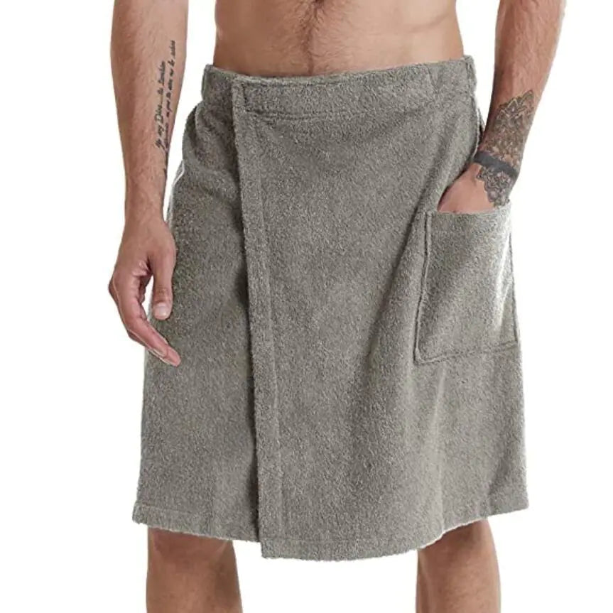 Mens Velcro Towel & Pocket