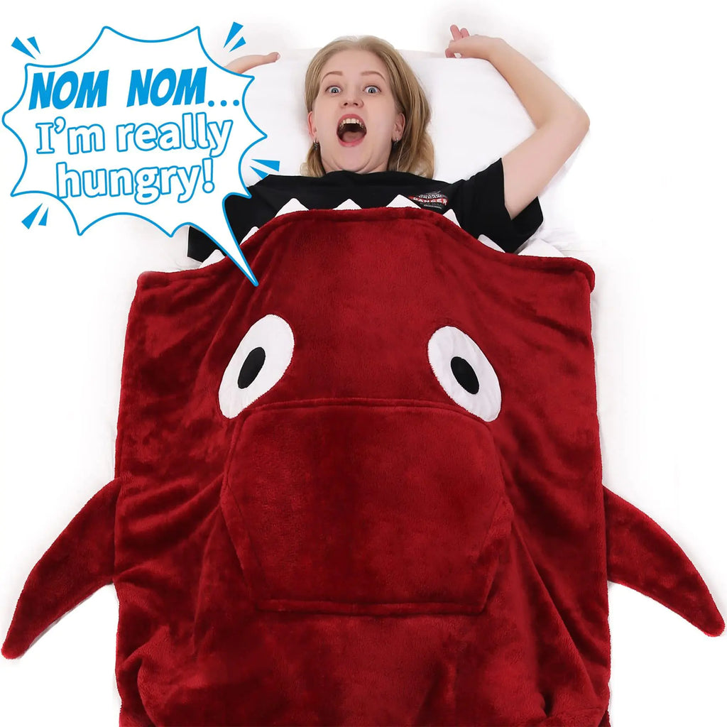 Shark Blanket Pajama Set