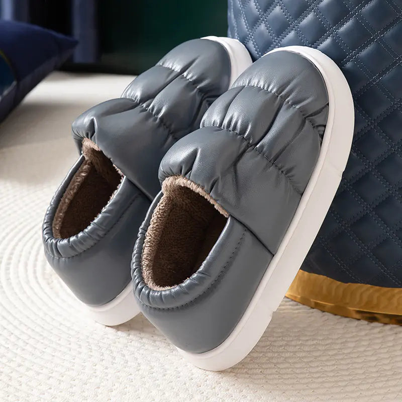 Mens Puffer Slippers