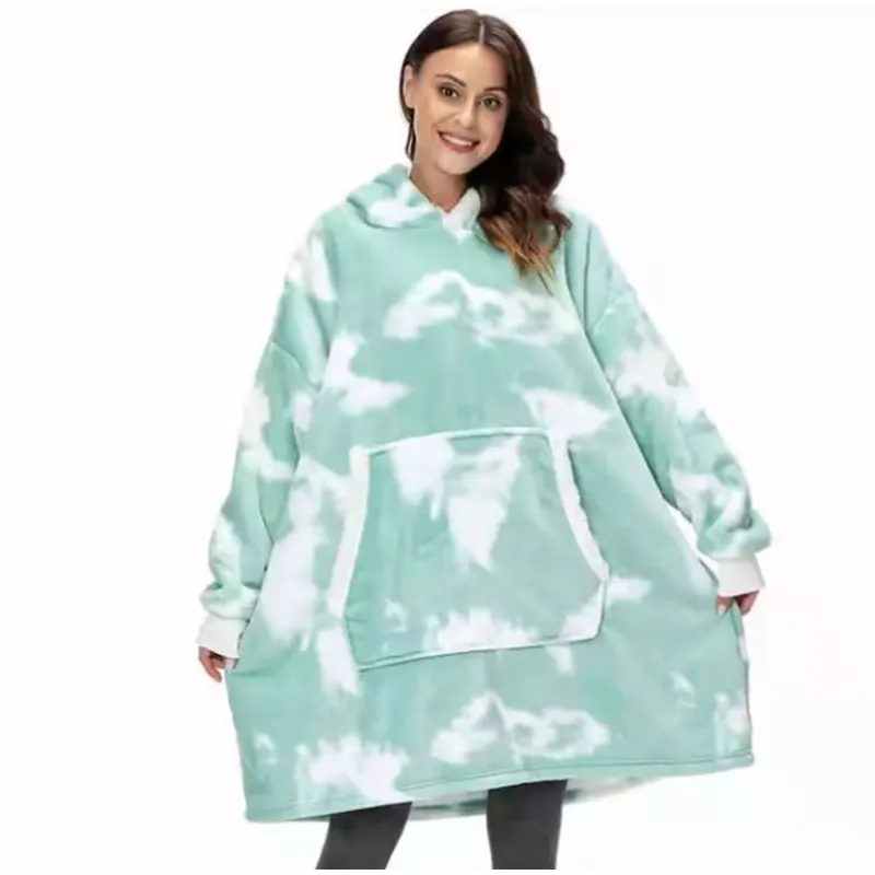 TV blanket outdoor cold and warm night gown
