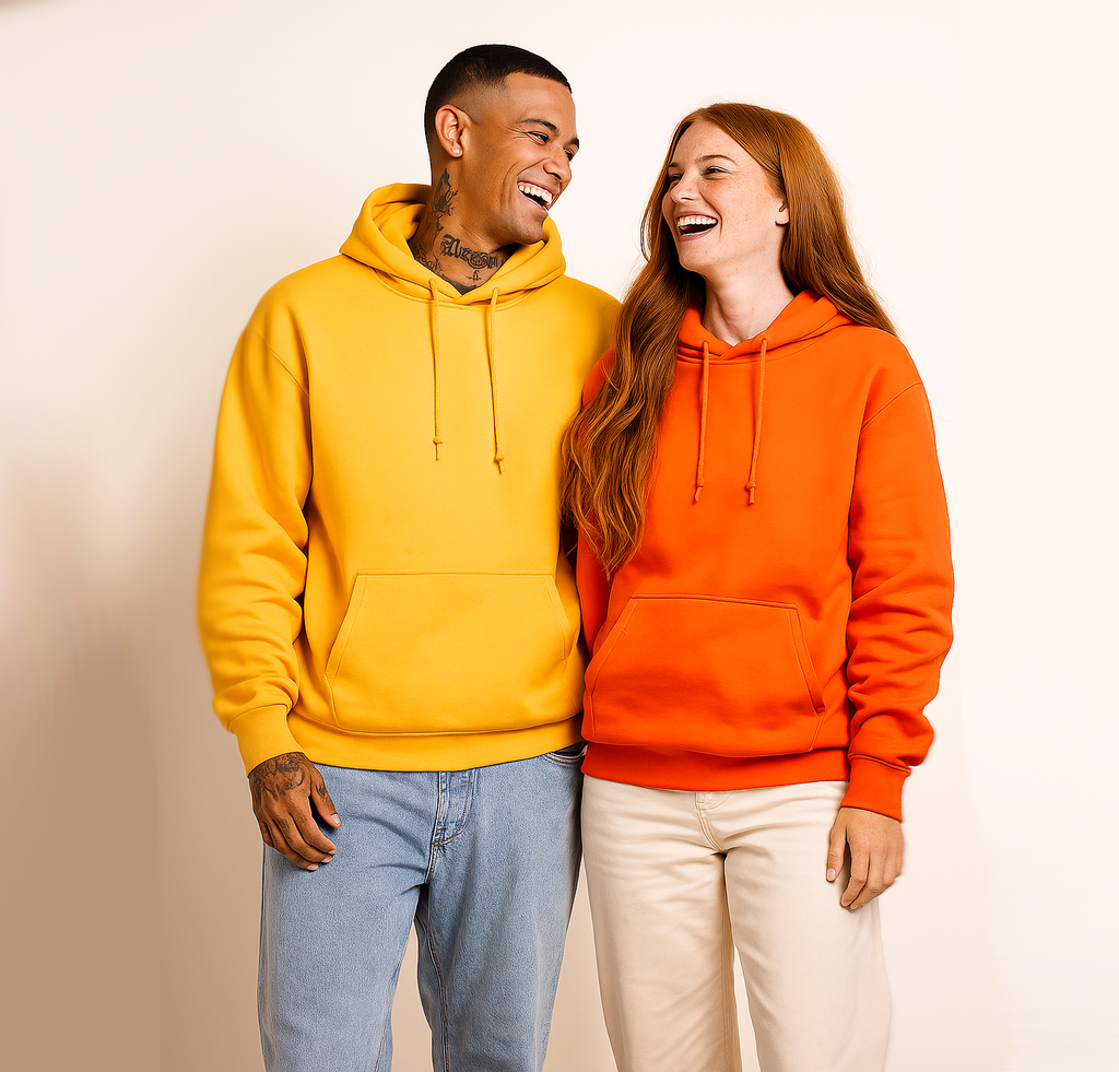 Unisex Pastel Hooded Sweater