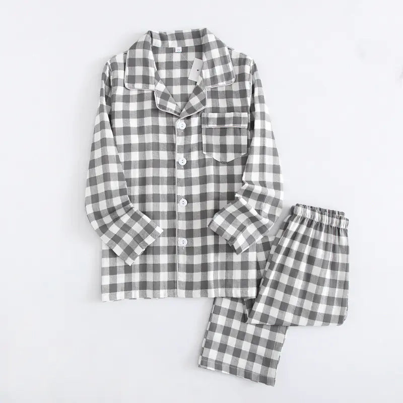Couples Woven Cotton Layered Pyjamas