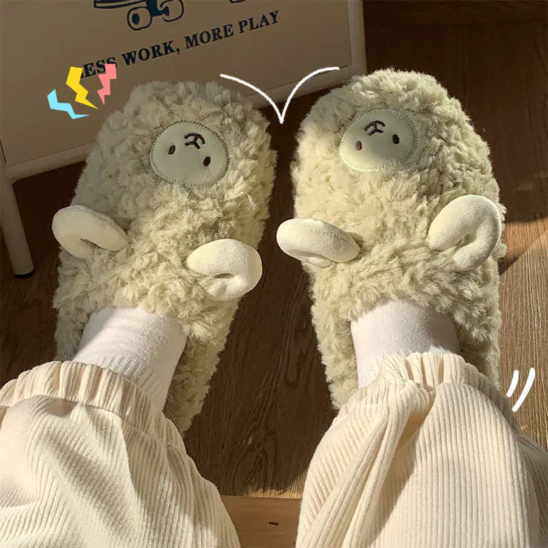 Couples Sheep Slippers