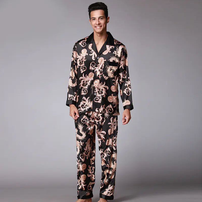 Men's Dragon Robe Set