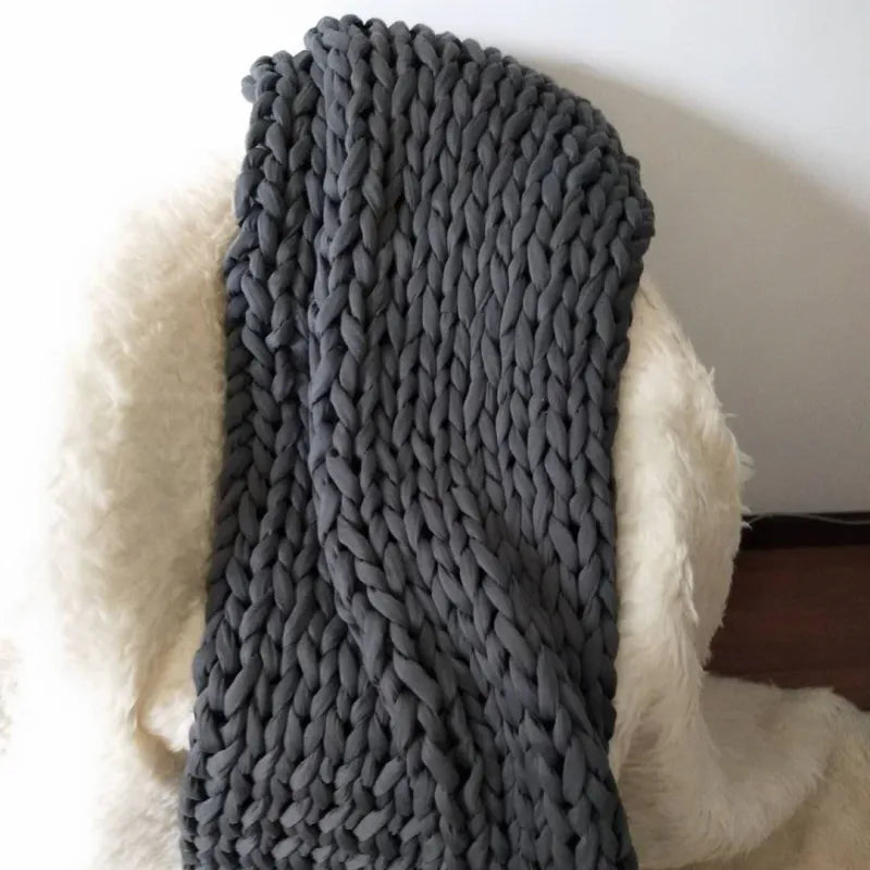 Hand-Woven Weighted Blanket